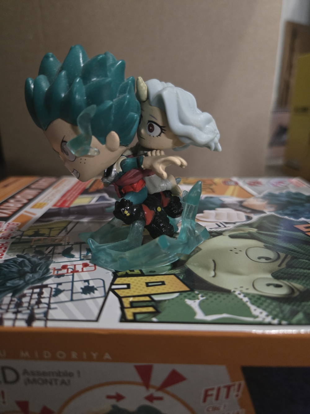 My Hero Academia Chibi Figure Set – Green, Yellow & Gray Characters - Picture 8 of 12